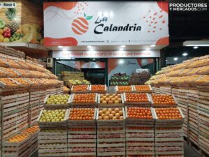 puesto en el mercado central de la calandria