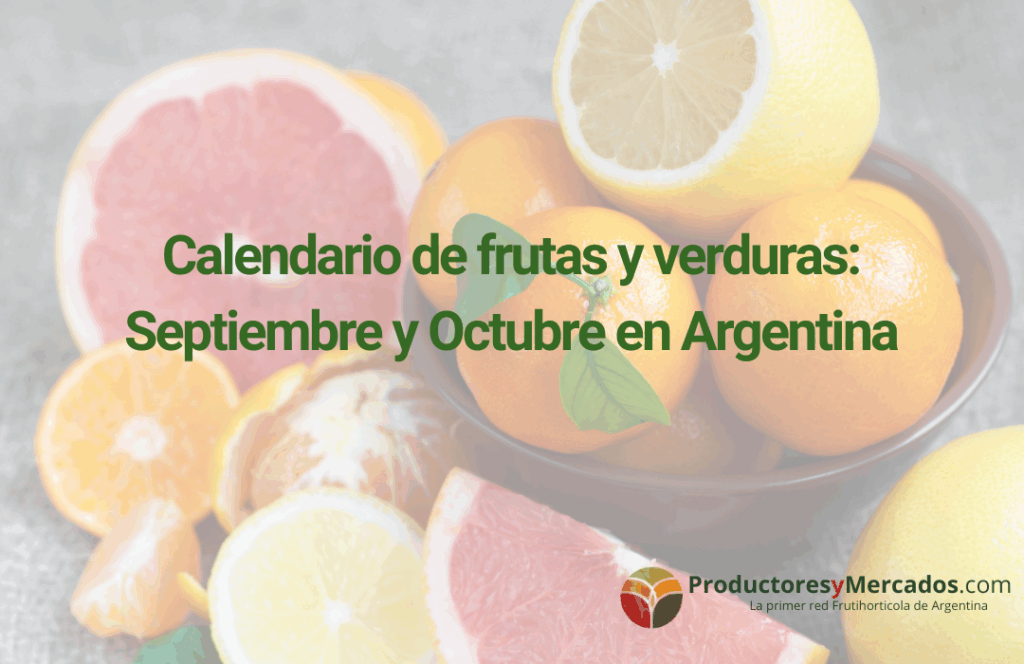 Calendario de frutas y verduras